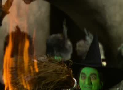 How about a little fire, Scarecrow? - The Wizard of Oz