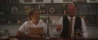How about a pint for a couple
of returning warriors? - The Flood