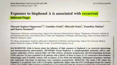 How about all these studies
that show BPAs cause - Not So Pretty