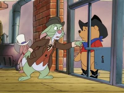 How about an alibi - The New Adventures of Winnie the Pooh
