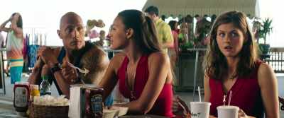 How about sand grifters
running a con on the beach, right? - Baywatch