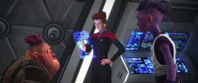 How about your silly little
cone and disk game instead? - Star Trek: Prodigy