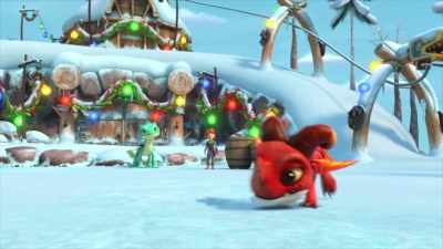 How about slower, slower, slower?
And where did you get a rescue vine? - Dragons: Rescue Riders: Huttsgalor Holiday
