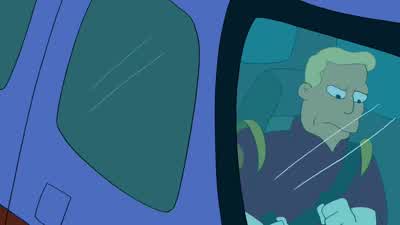 How about some aftershave, dumpy? - Futurama