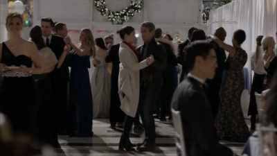 How about the bartender,
dressed as Santa, - The Christmas Train