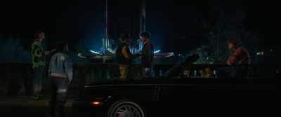How about this?
Handshakes and friendship. - Halloween Ends
