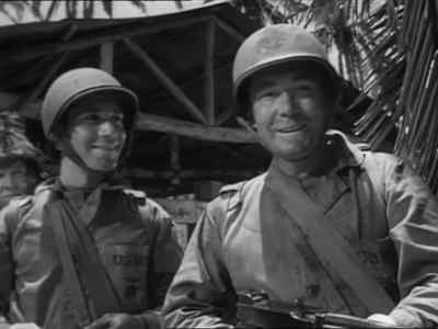 - How about those coconuts you owe me?
- I thought it was a photo finish. - Guadalcanal Diary
