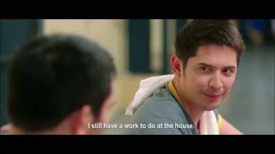 -How about you?
-I still have work to do at the house. - Always Be My Maybe