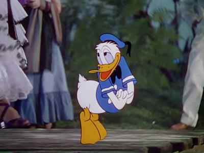 How am I doing, toots?
Hatcha-cha-cha. - The Three Caballeros