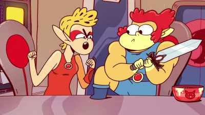How am I supposed
to eat breakfast - ThunderCats Roar