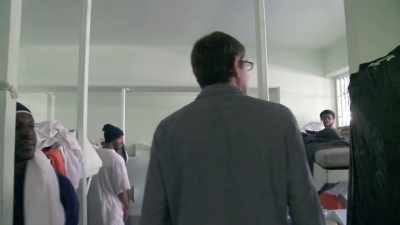 - How are you doing?
How you doing, guys? - Louis Theroux: Life on the Edge