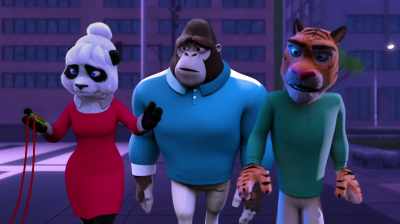 How are we supposed
to find Pandy now? - Panda vs. Aliens