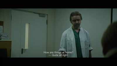 - How are things at home?
- Quite all right. - Dogs Don't Wear Pants