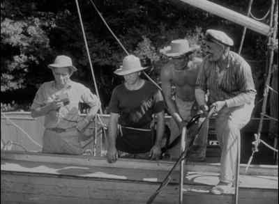 - How are things?
- Lucas isn't getting a skirt, is he? - Revenge of the Creature