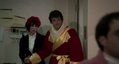 I'll wait for you hereHow about I wait here and you fight huh - Rocky