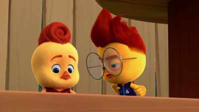 -How 'bout now?
-Boo! We have to wait - The Chicken Squad