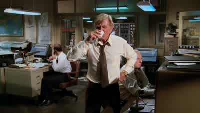 Johnny how about more coffee No thanks - Airplane!