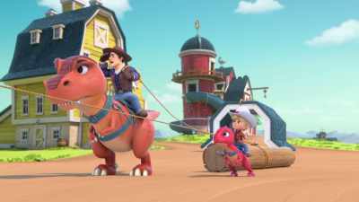 How can a bronto that big just disappear? - Dino Ranch