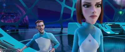 How can it be nothing?
She's with a boy! A hairy one! - Monster Family 2