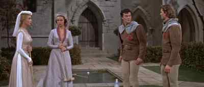 How can you be so rash?
You know this place is forbidden. - The Black Shield of Falworth