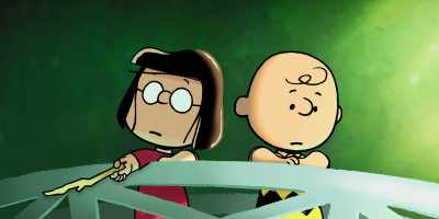 How can I help anyone if I can't even
stick around to say anything? - Snoopy Presents: One-of-a-Kind Marcie