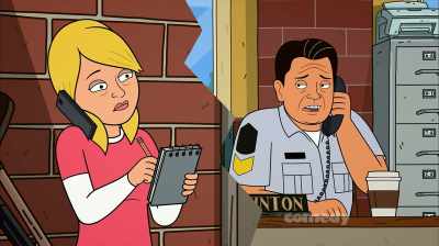 How can I know how it's going to
be when it hasn't even been yet? - Corner Gas Animated