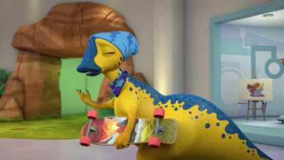How can I protect the museum
when all I do is break it? - Ridley Jones