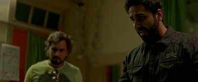 How can we leave you alive in this situation?
Stay calm and cooperate. - Andhadhun