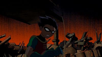 How can you save a city Robin - Teen Titans