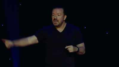 How can he say things that relate
to ordinary... - Ricky Gervais: Humanity