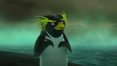 How can you tell?
This fog is so thick, - Surf's Up 2: WaveMania