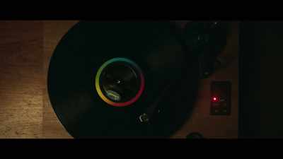 [♪ "How Can You Mend a Broken Heart"
playing on record] - Grotesquerie
