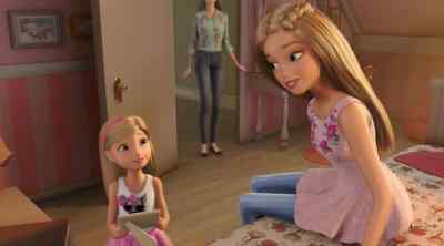            How come I don't have
           a princess bed? - Barbie & Her Sisters in the Great Puppy Adventure