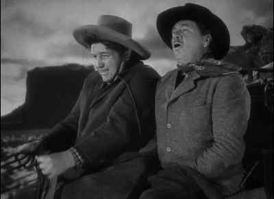 How come you're taking this road?
It's gonna be cold up there. - Stagecoach