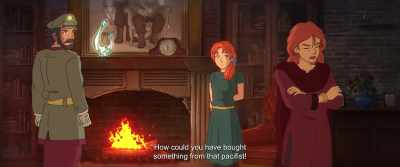 How could you buy anything
from that pacifist?! - The Glassworker