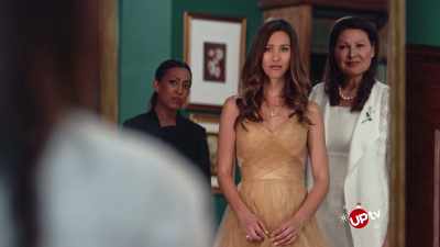 How could you have a
worry in that dress? - Christmas with a Prince: Becoming Royal