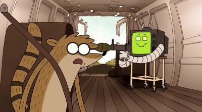 How could I shake that chopper? - Regular Show