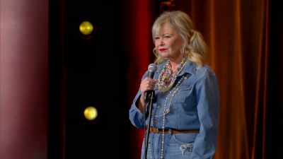 How could they line
up to take these shots - Roseanne Barr: Cancel This!