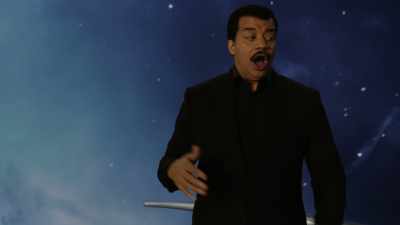How could one photon,
a cosmos away from its partner, - Cosmos: Possible Worlds