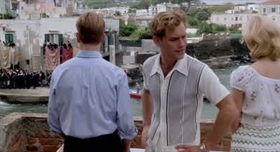 How can it take an hour to find an ambulanceShe was already dead darling wasn't she So I supposeI don't know why people say this country is civilisedDickie It isn't It's fucking primitive - The Talented Mr  Ripley