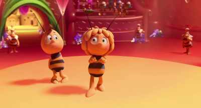 How dare my sister
send you here empty-handed? - Maya the Bee: The Honey Games