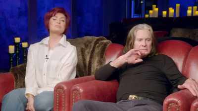 How dare you speak
to your mother that way here? - The Osbournes Want to Believe