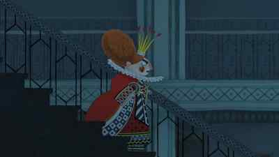 How dare he stand there
in that red bobble hat? - The Night Before Christmas in Wonderland