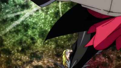 How dare he tread on me,
that shitty swordsman! - One Piece Film Red