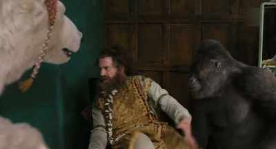 How dare you.
(grunts) - Dolittle