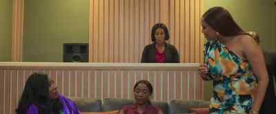 How dare you
insinuate that I killed my husband? - Katangari Goes to Town