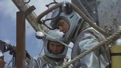 How deep are we going, Ted? - Crack in the World