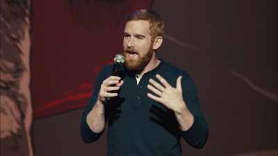 How did a caveman say that
when there was no language, - Andrew Santino: Home Field Advantage