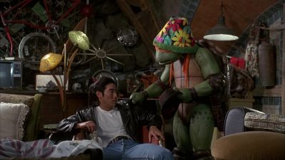 How did you get in April's pants - Teenage Mutant Ninja Turtles III