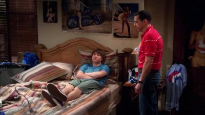 Get out - Two and a Half Men